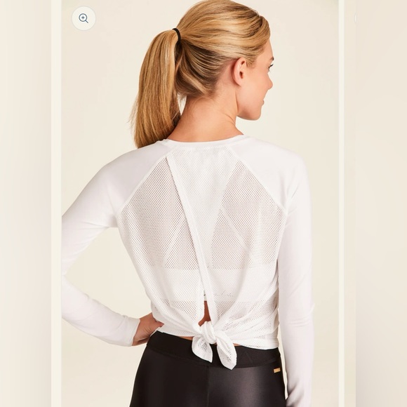 Alala Tops - ALALA Tie Back Long Sleeve SIZE: XS